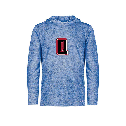 [FOLHCGRY-YS-LOGO1] Decker Youth Charge Hoodie (Youth S, Royal, Logo 1)