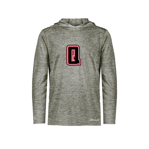 [FOLHCGGY-YS-LOGO1] Youth Charge Hoodie (Youth S, Gray, Logo 1)